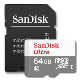 Cartão De Memória 64 Ultra Sandisk